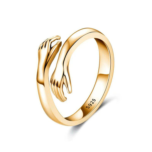 Golden Hug Ring